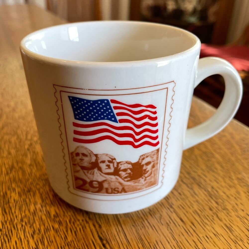 United States Postal Service 29 Cent Stamp Commemorative Coffee Cup Mug